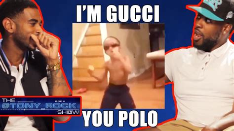 ‘I’m Gucci, You Polo’ – This Kid Stunts So Hard On His Friend